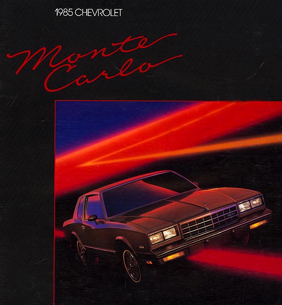 1985 Chevrolet Monte Carlo Brochure